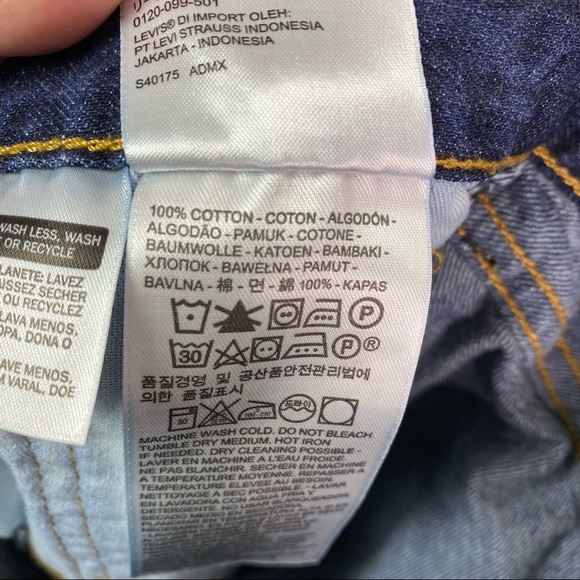 Levi’s 514 Straight Fit Jeans Dark Wash 29/32 - Picture 6 of 6